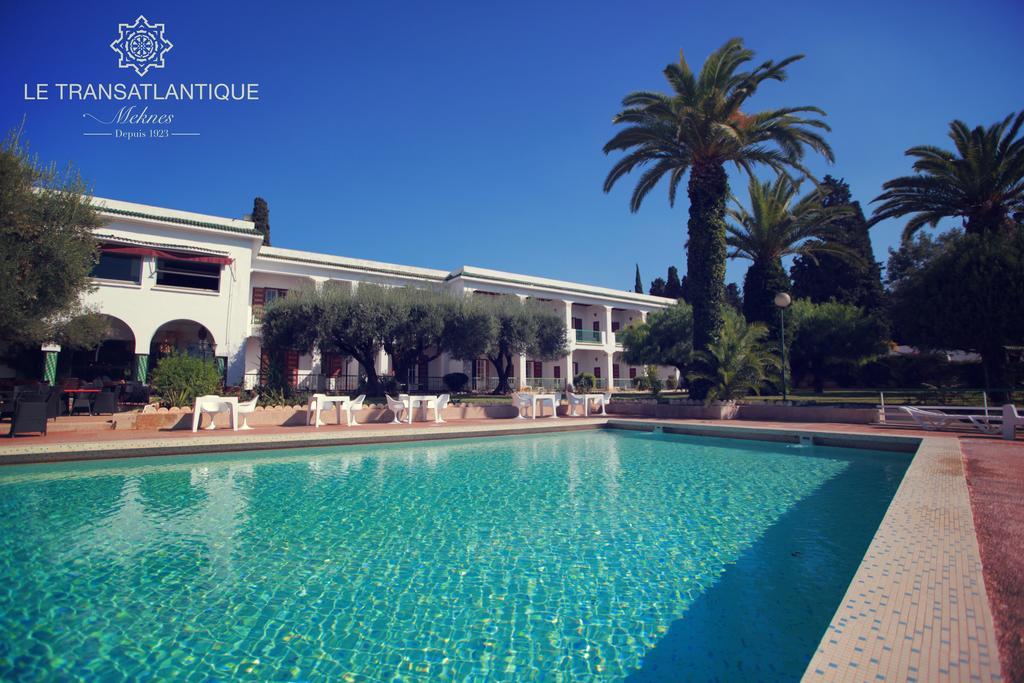 Hotel Transatlantique Meknès Exterior foto